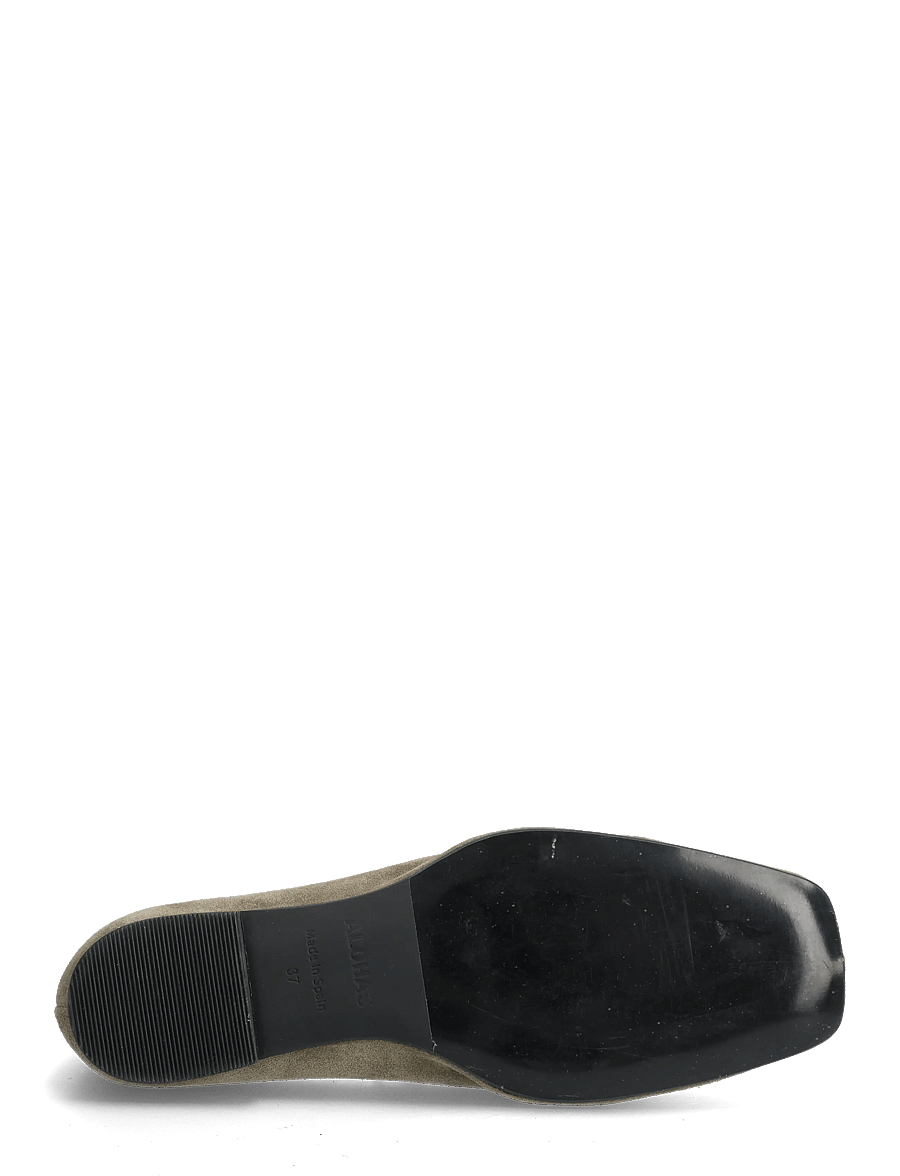 ALOHAS - Sway Suede Tan Leather Ballet Flats - spesielle anledninger - khaki - 5