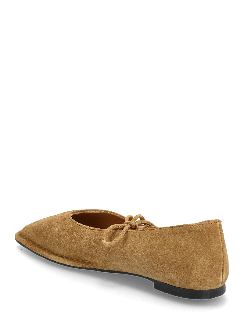 ALOHAS - Sway Suede Tan Leather Ballet Flats - besondere anlässe - tan - 2