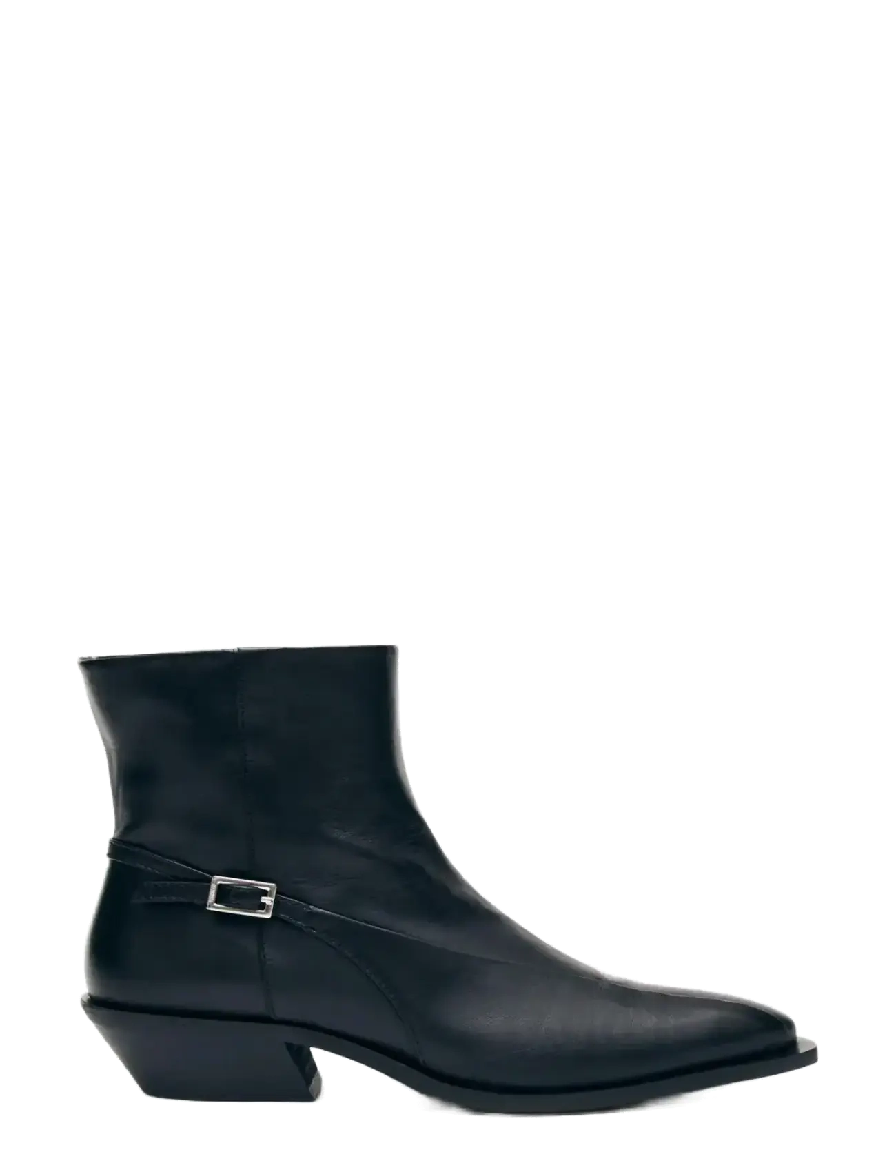 ALOHAS - Lizzie Leather Ankle Boots - bottines à talons - black - 0