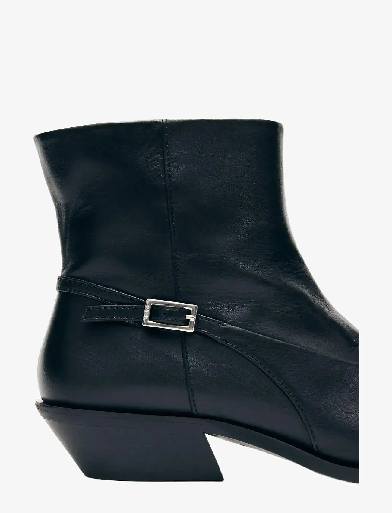 ALOHAS - Lizzie Leather Ankle Boots - stövletter - black - 1