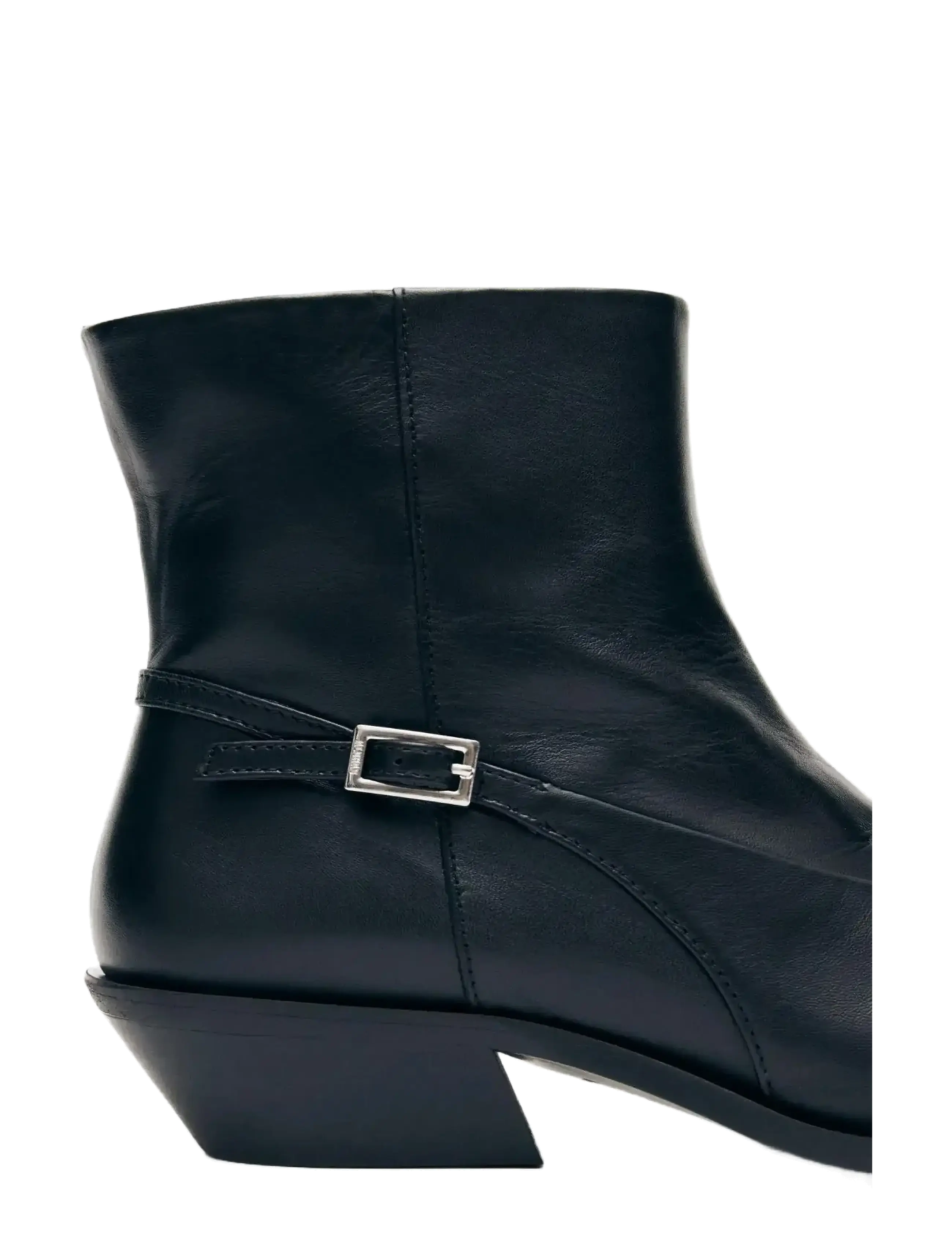 ALOHAS - Lizzie Leather Ankle Boots - støvletter - black - 1
