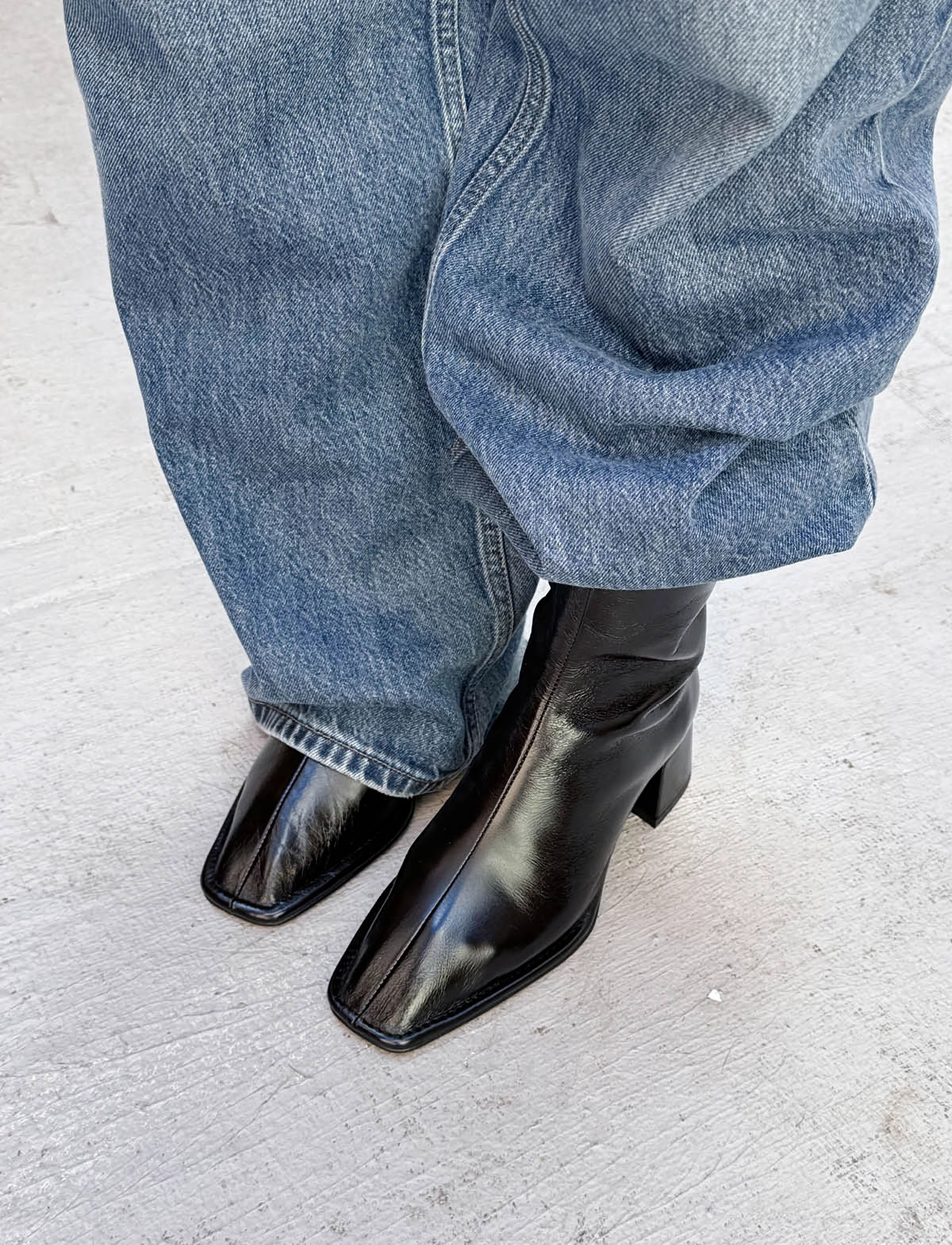 Berlin Rift Burgundy Leather Ankle Boots