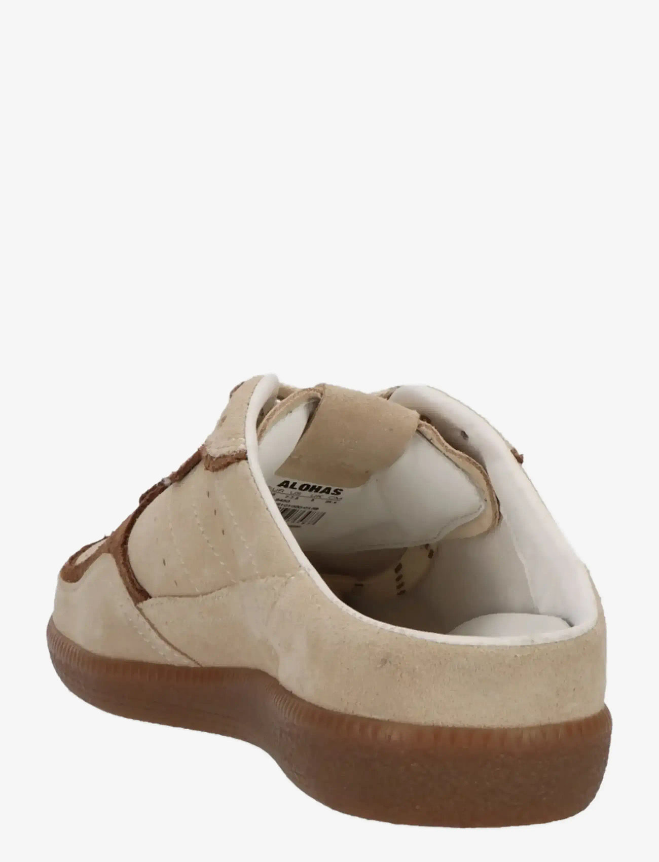 ALOHAS - Tb.490 Mule Cream Leather Sneakers - slip-on sneakers - cream - 2