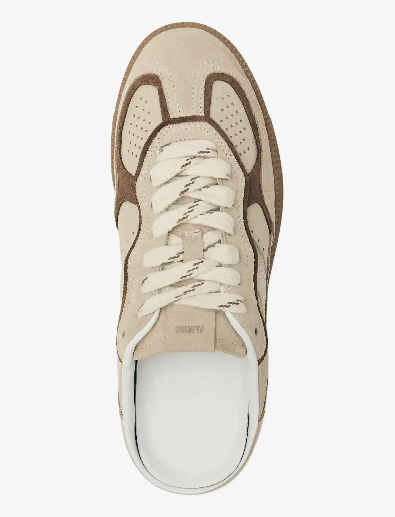 ALOHAS - Tb.490 Mule Cream Leather Sneakers - slip-on sneakers - cream - 3