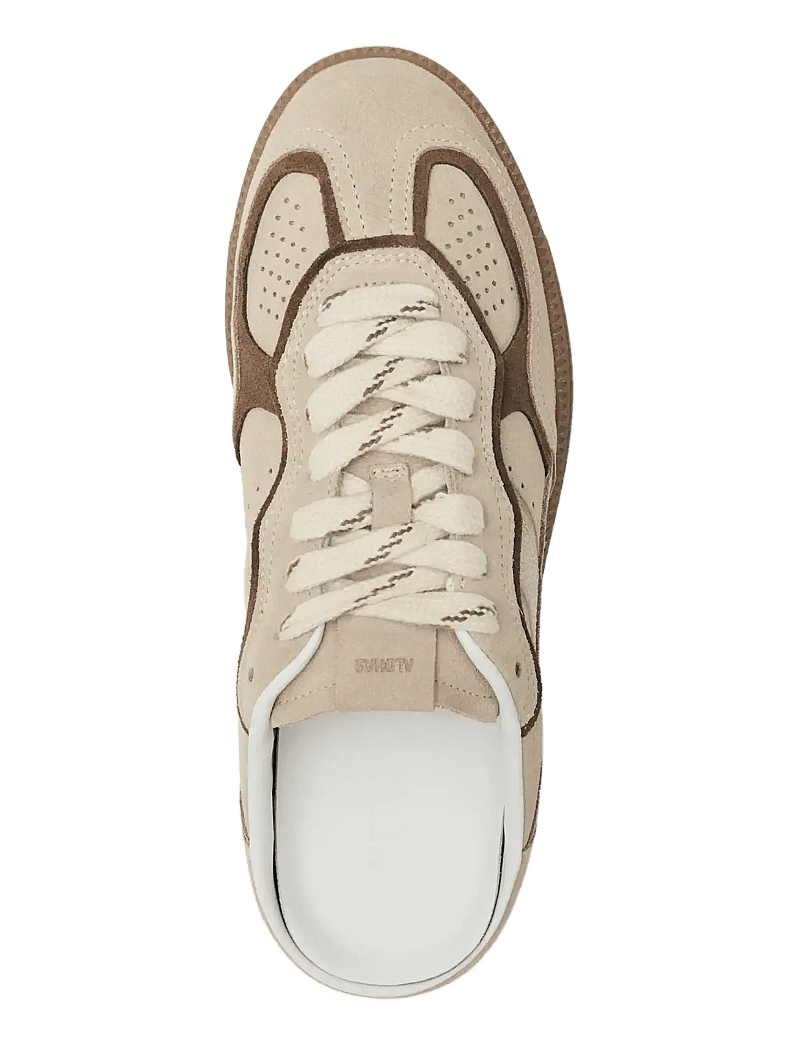 ALOHAS - Tb.490 Mule Cream Leather Sneakers - slip-on sneakers - cream - 3