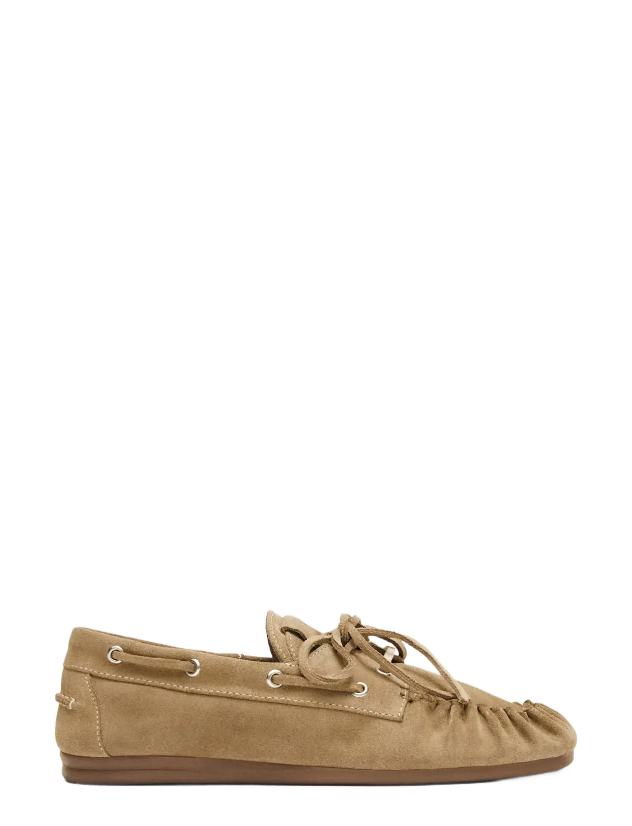 ALOHAS - Rowan Suede Leather Loafers - purjekingad - beige - 2