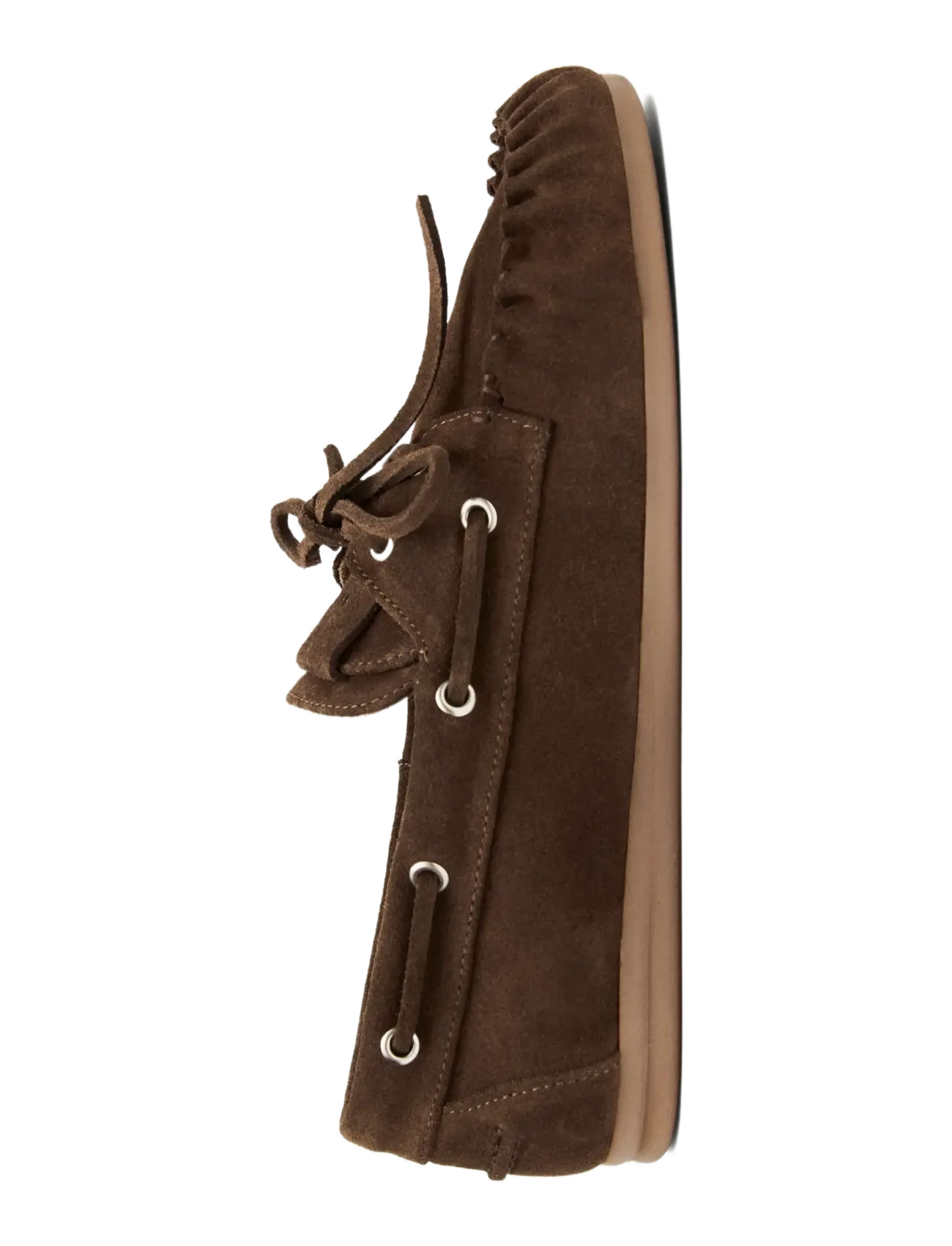 ALOHAS - Rowan Suede Leather Loafers - purjekingad - brown - 4