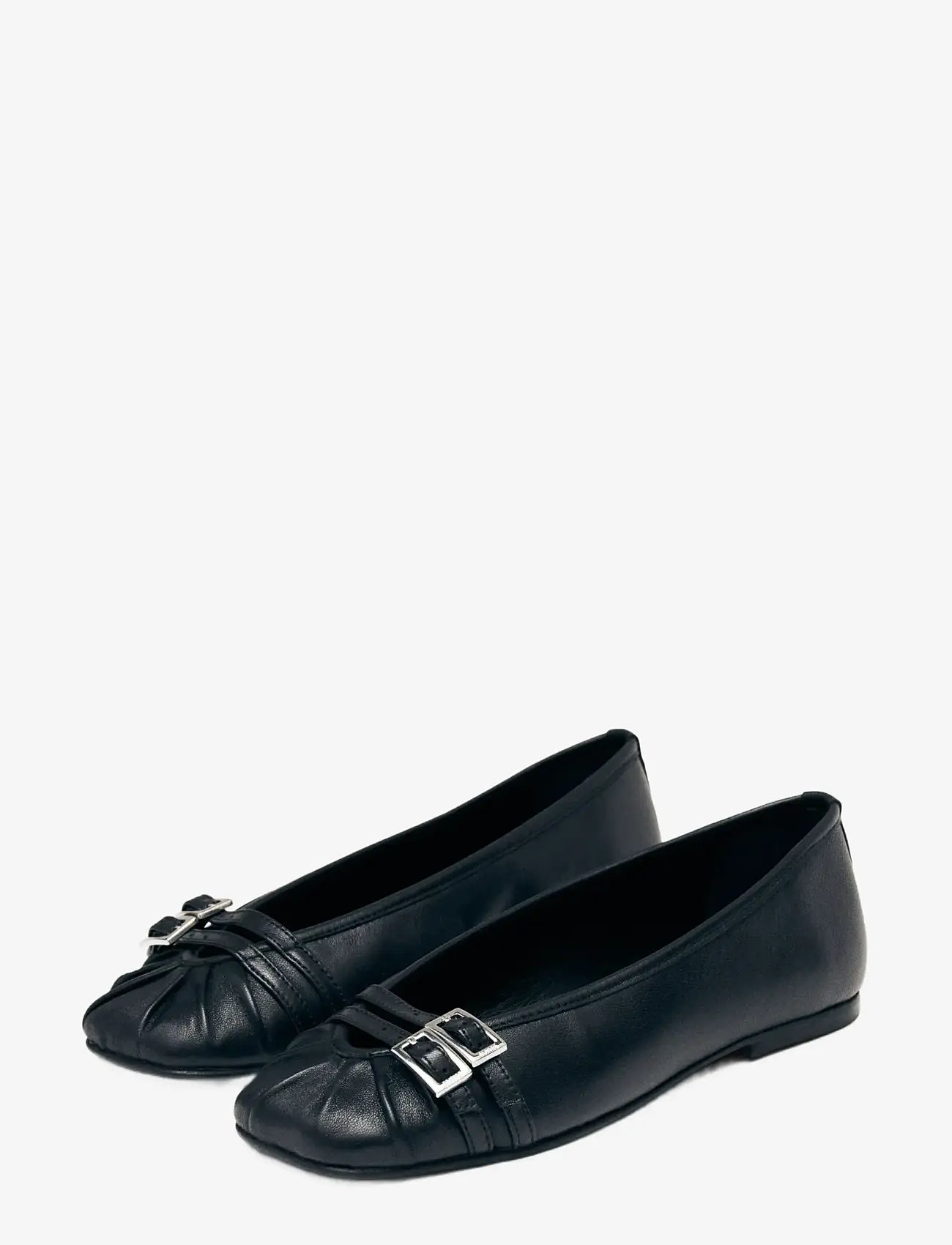 ALOHAS - Cendana Leather Ballet Flats - erilised sündmused - black - 0