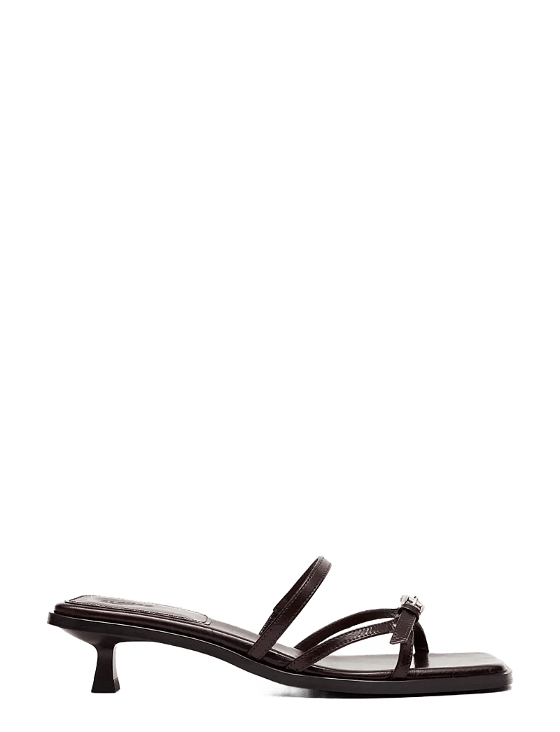 ALOHAS - Liko Rift Leather Sandals - sandały na obcasie - chocolate brown - 2