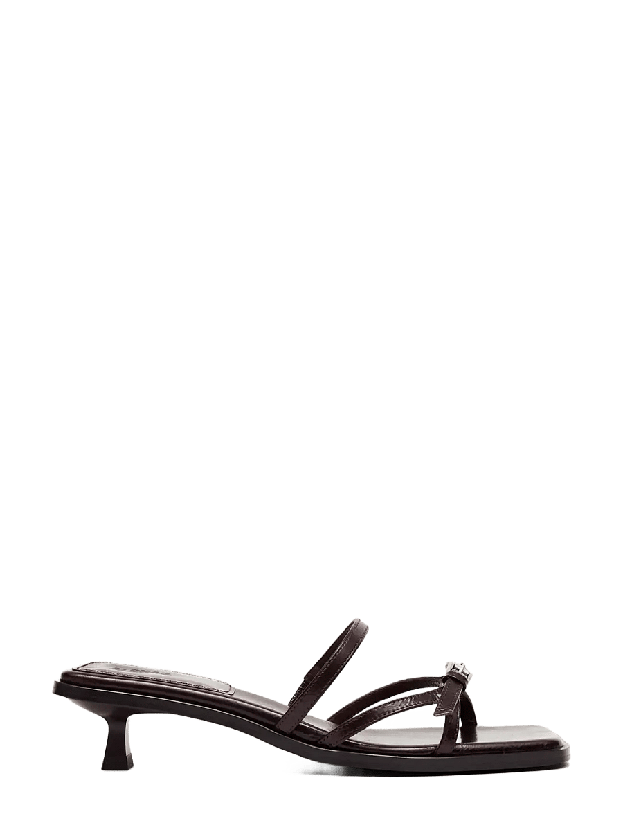 ALOHAS - Liko Rift Leather Sandals - chocolate brown - 2