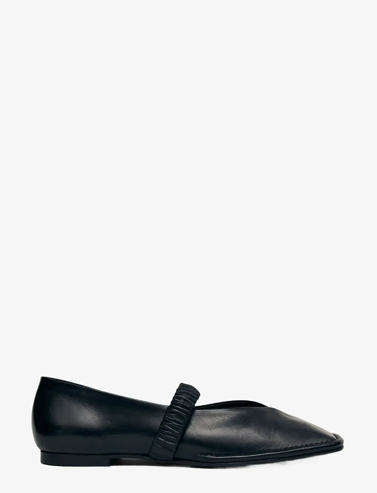 ALOHAS - Lautan Black Leather Ballet Flats - erilised sündmused - black - 2