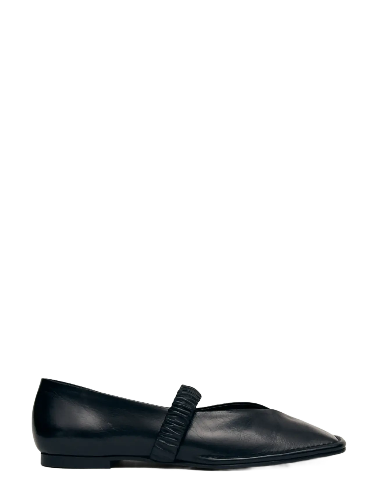 ALOHAS - Lautan Black Leather Ballet Flats - black - 2