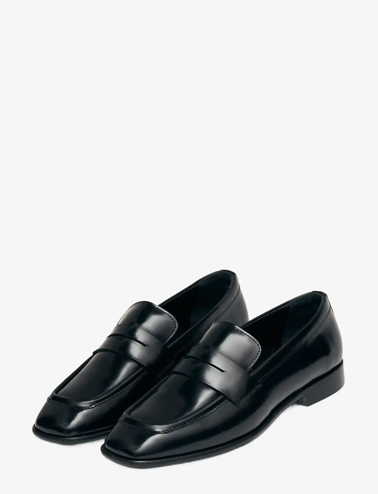ALOHAS - Zaha Leather Loafers - mode trends - black - 1