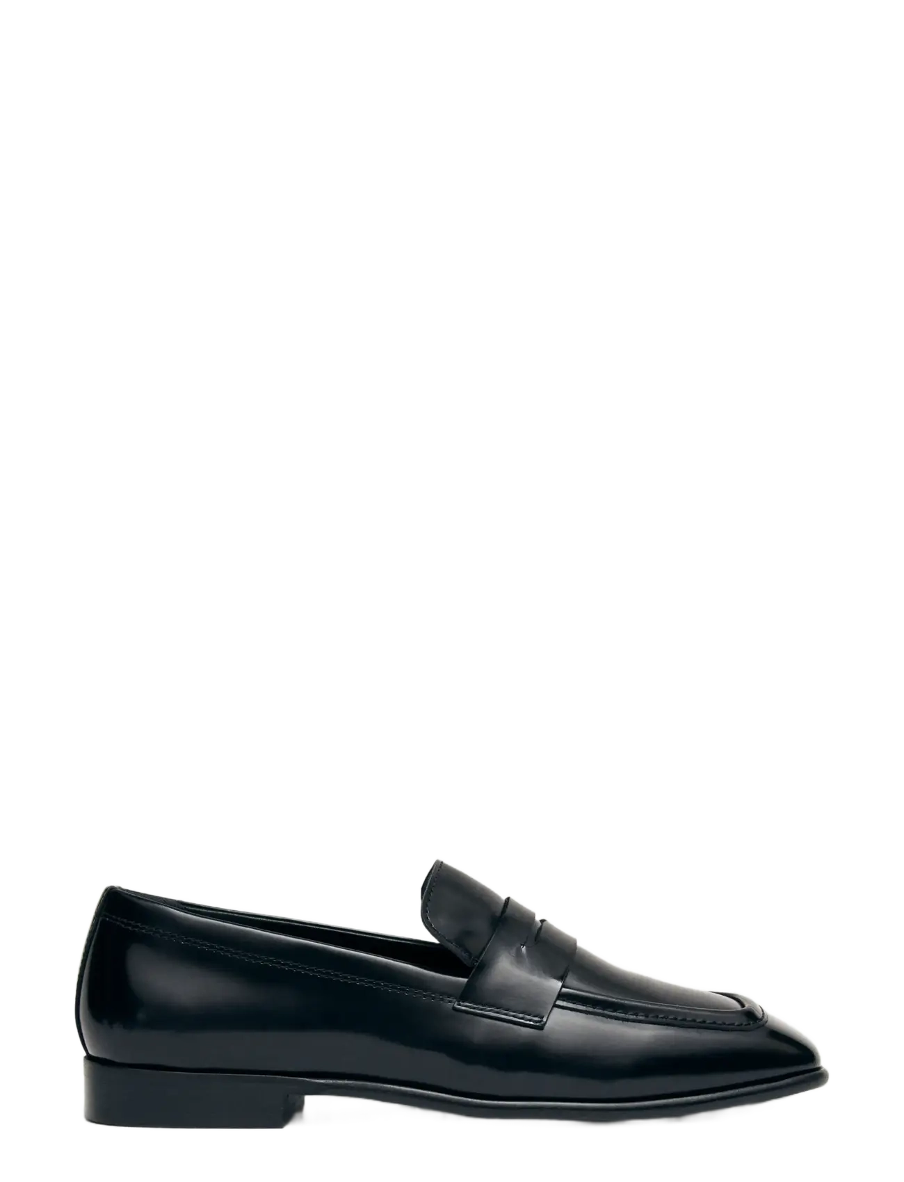 ALOHAS - Zaha Leather Loafers - modetrender - black - 2