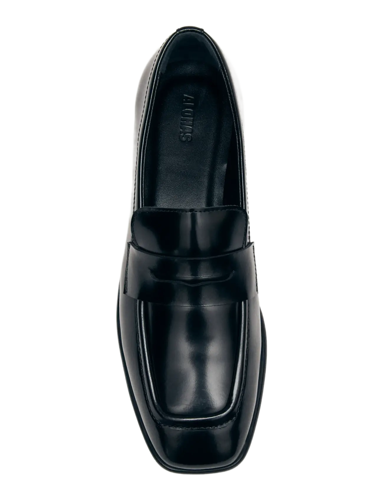 ALOHAS - Zaha Leather Loafers - modetrender - black - 3
