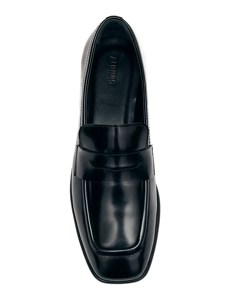 ALOHAS - Zaha Leather Loafers - modetrends - black - 3