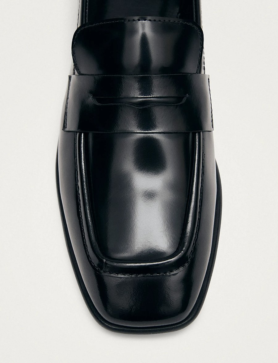 ALOHAS - Zaha Leather Loafers - modetrends - black - 5