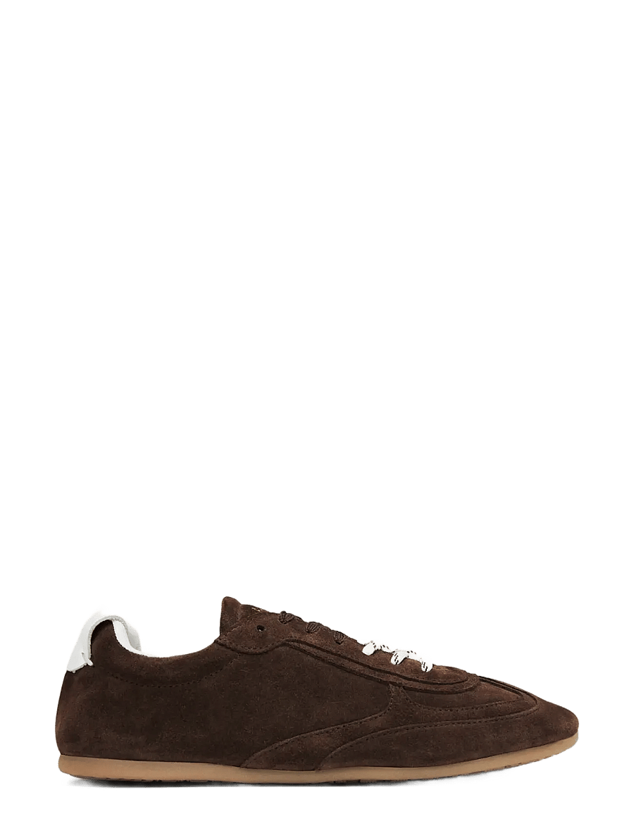 ALOHAS - Tb.24 Suede Burgundy Leather Sneakers - lave sneakers - chocolate - 2