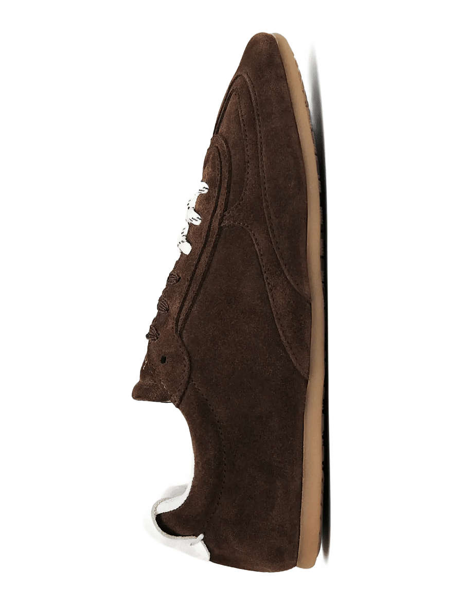ALOHAS - Tb.24 Suede Burgundy Leather Sneakers - lave sneakers - chocolate - 4