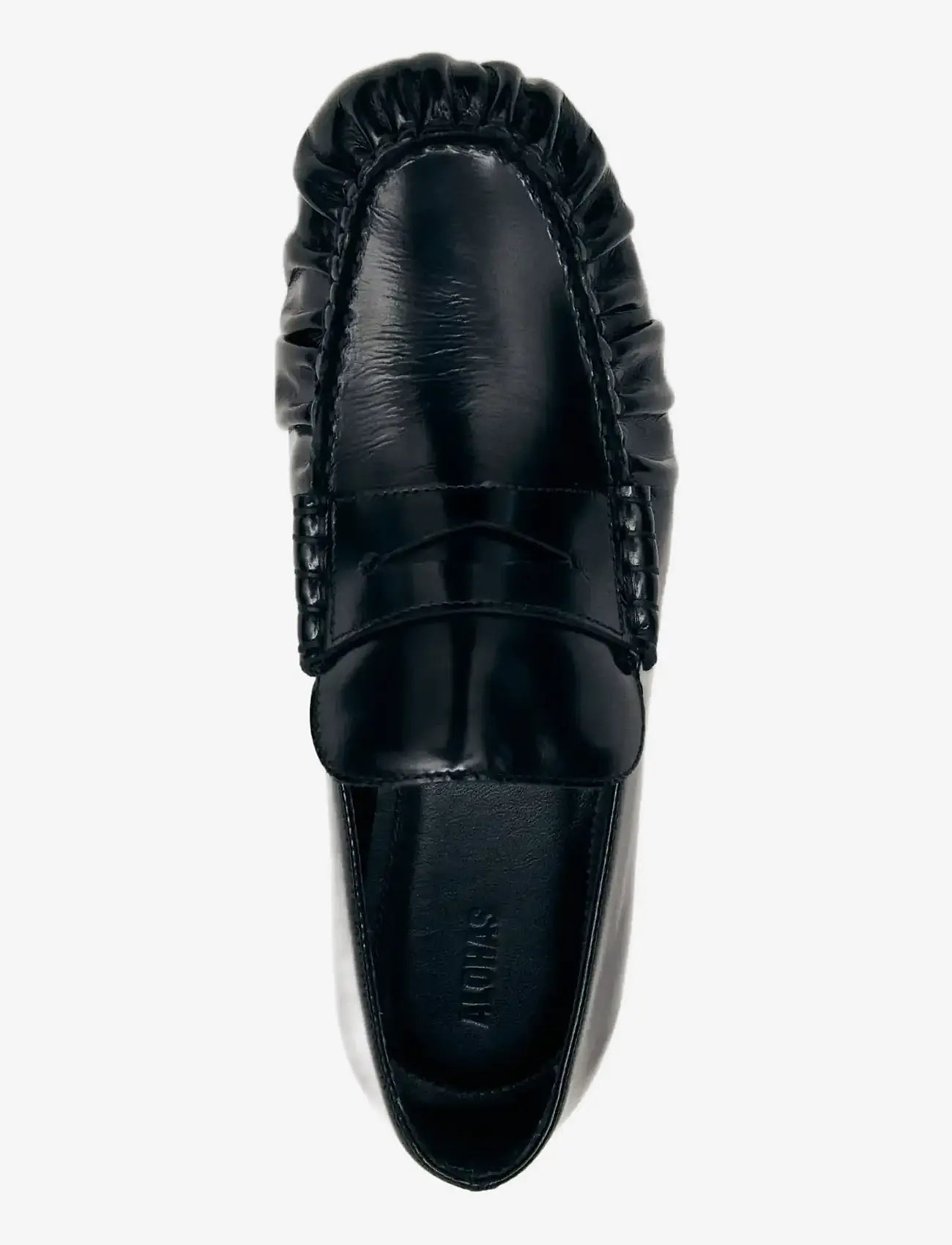 ALOHAS - Aven Black Leather Loafers - særlige begivenheder - black - 3