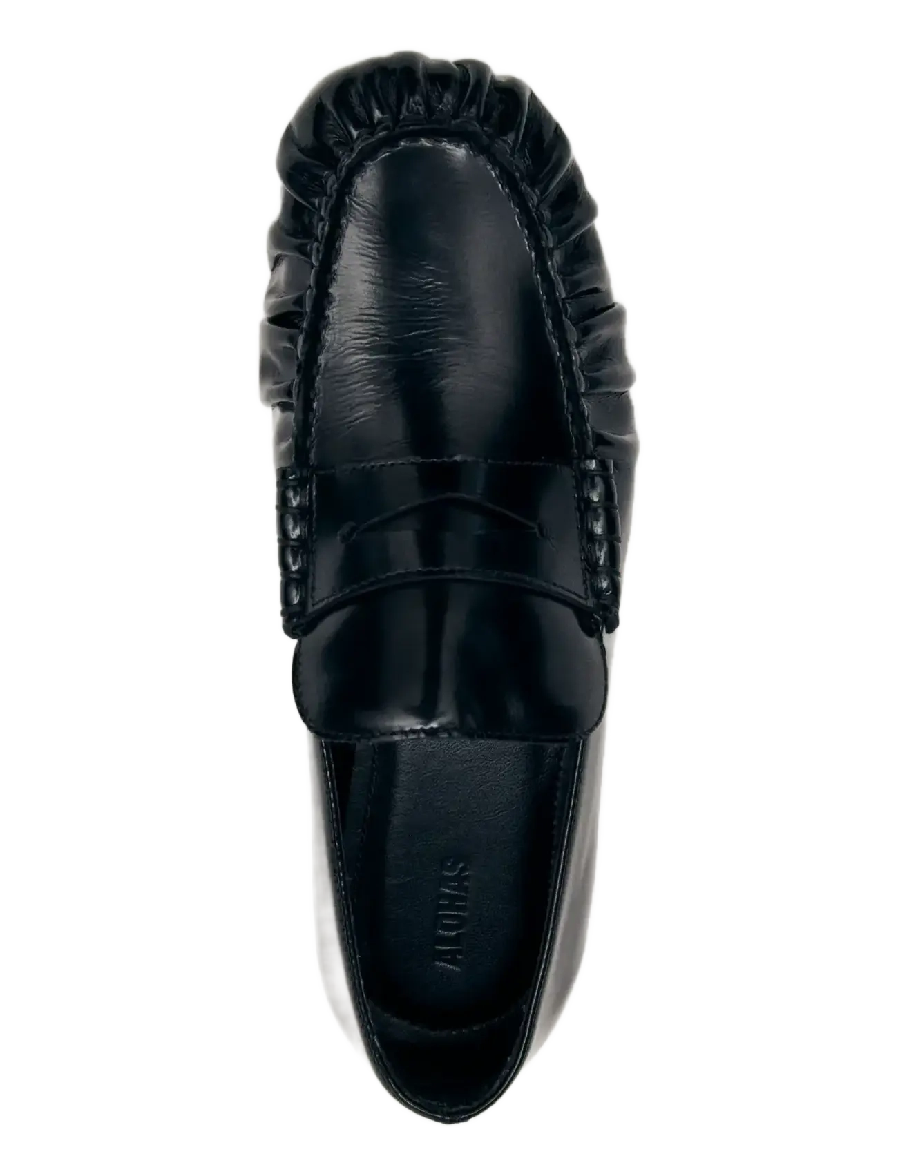 ALOHAS - Aven Black Leather Loafers - mode trends - black - 3