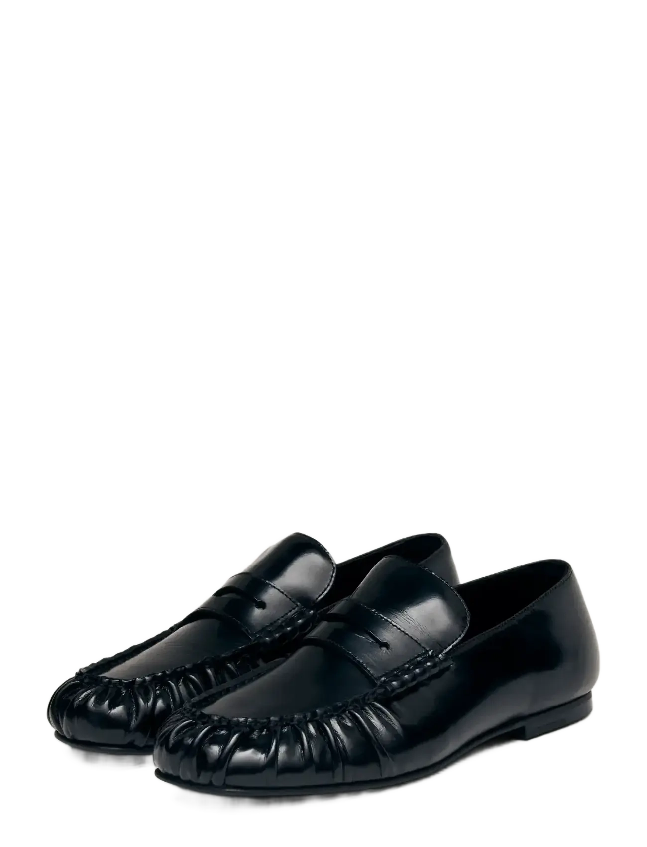 ALOHAS - Aven Black Leather Loafers - mode trends - black - 4