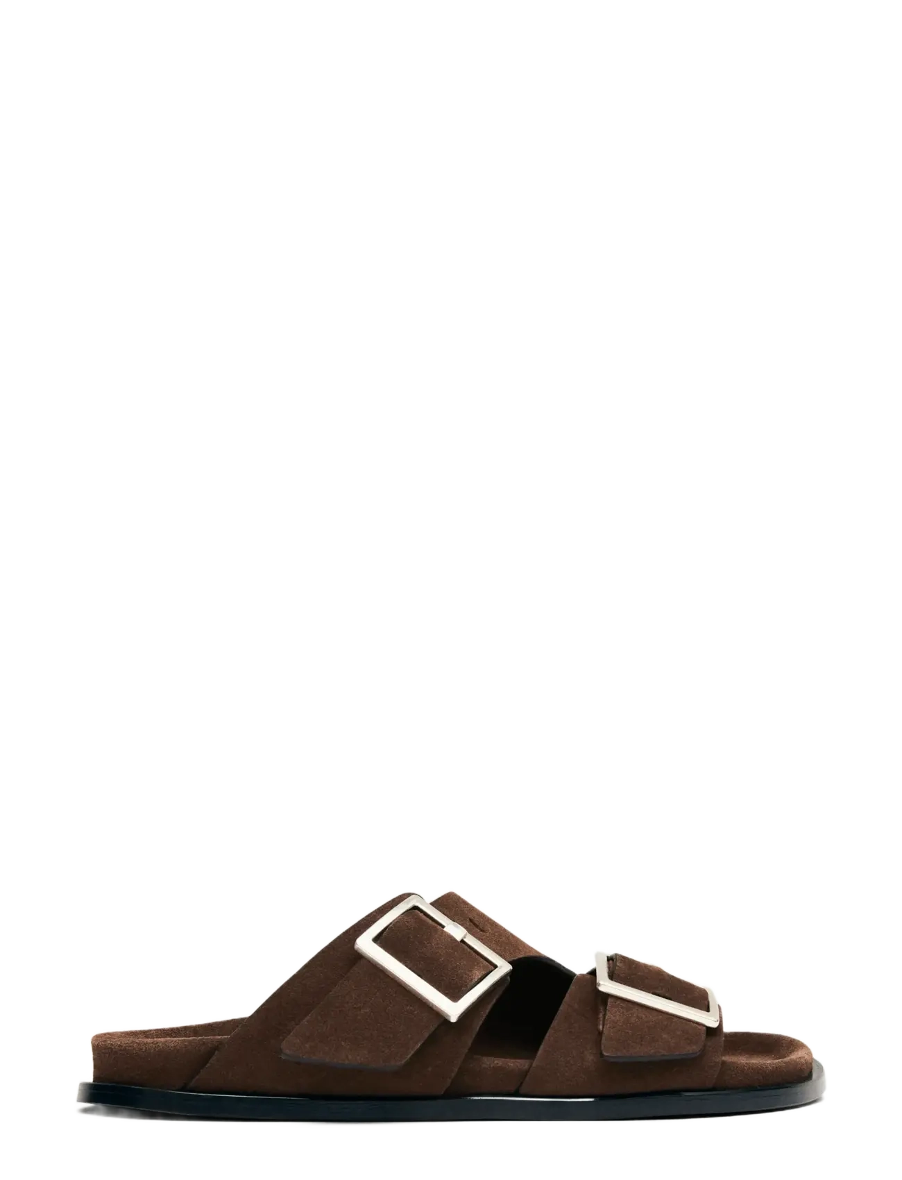 ALOHAS - Alba Suede Leather Sandals - flat sandals - coffee brown - 2