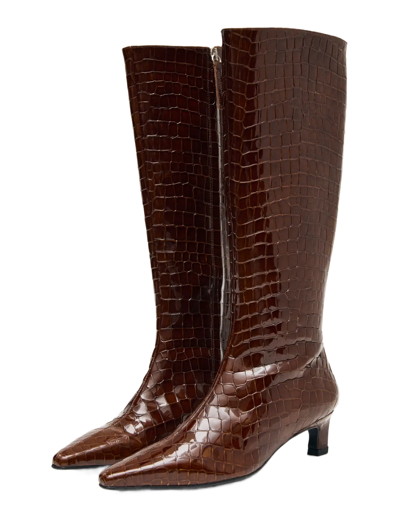 ALOHAS Gema Alli Brown Leather Boots - Jalanõud - BROWN / brown