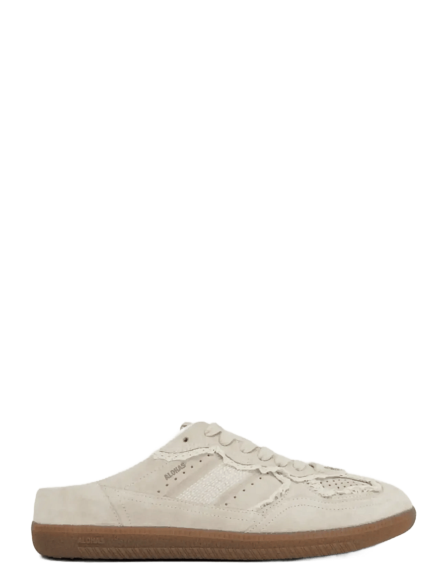 ALOHAS - Tb.490 Mule Crochet Sneakers - slip-on sneakers - cream - 1