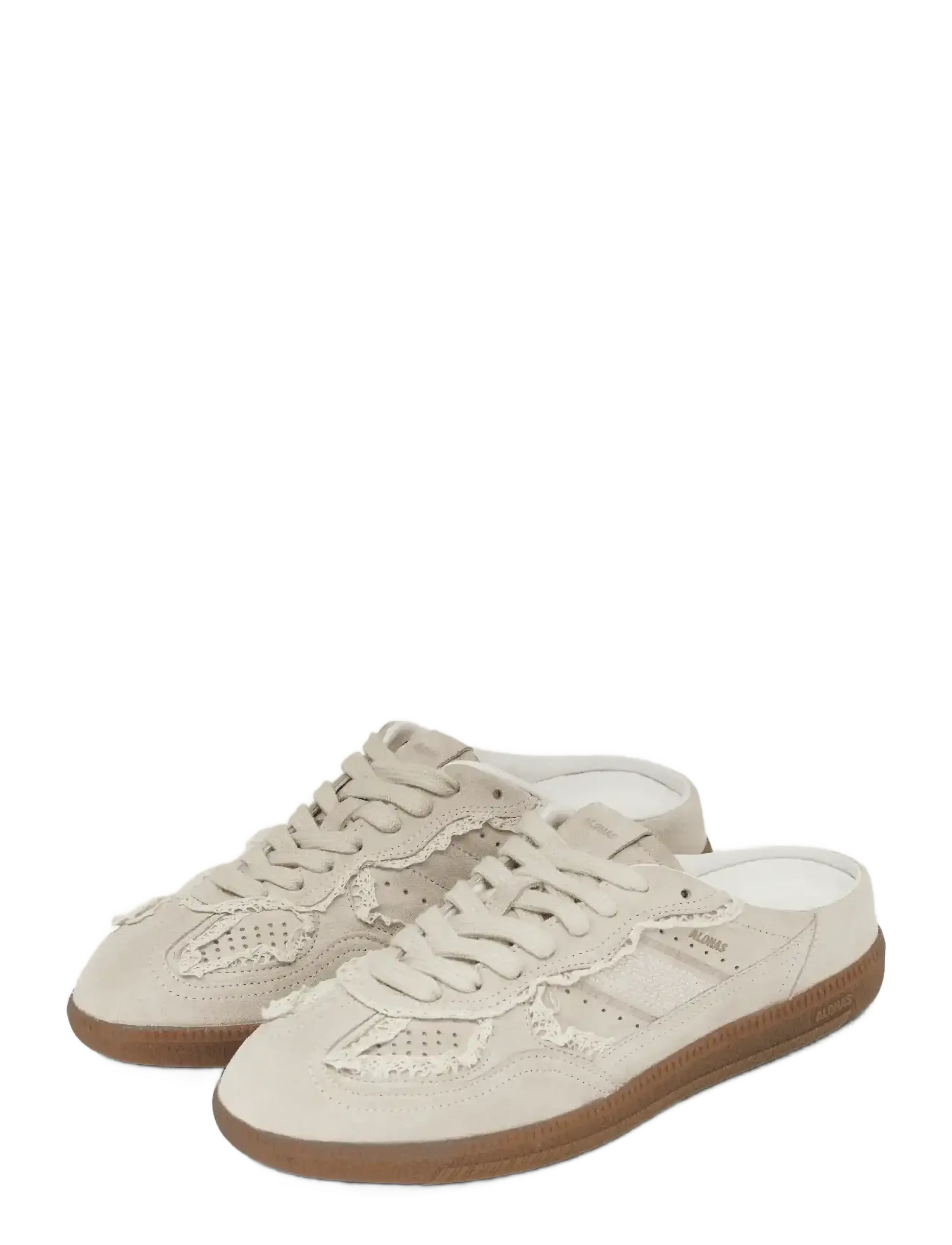 ALOHAS - Tb.490 Mule Crochet Sneakers - slip-on sneakers - cream - 5