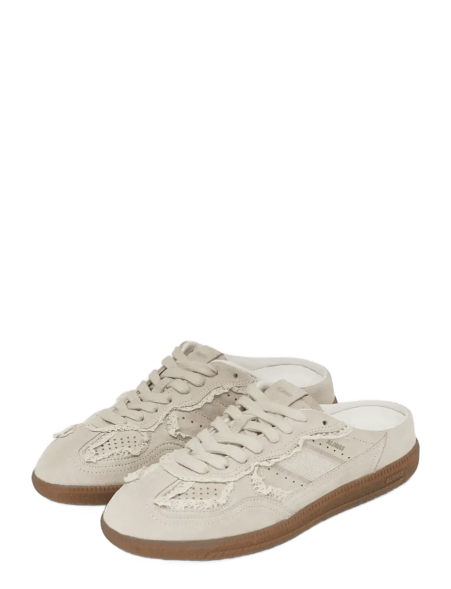 ALOHAS - Tb.490 Mule Crochet Sneakers - slip-on sneakers - cream - 5