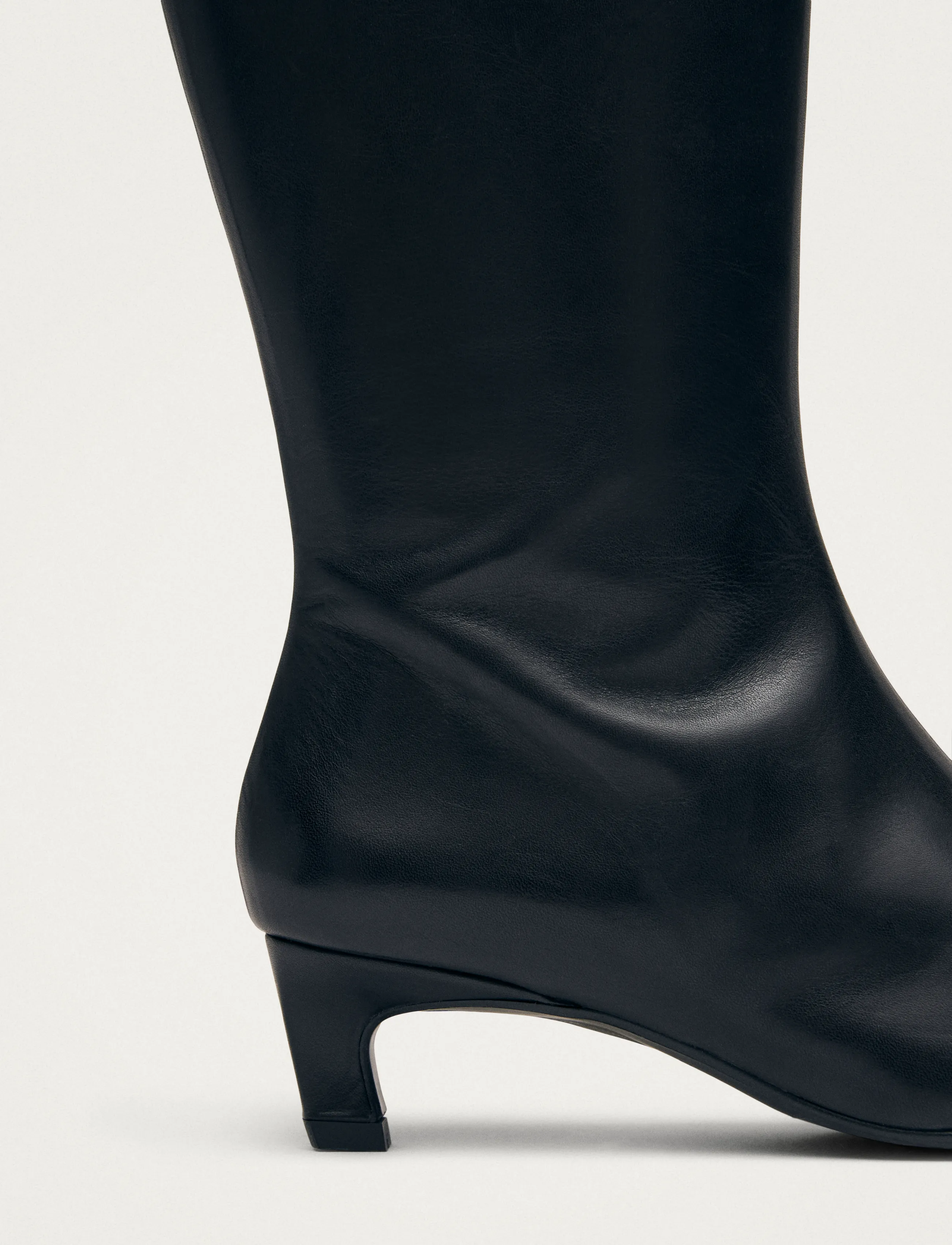 ALOHAS - Gema Brown Leather Boots - black - 3