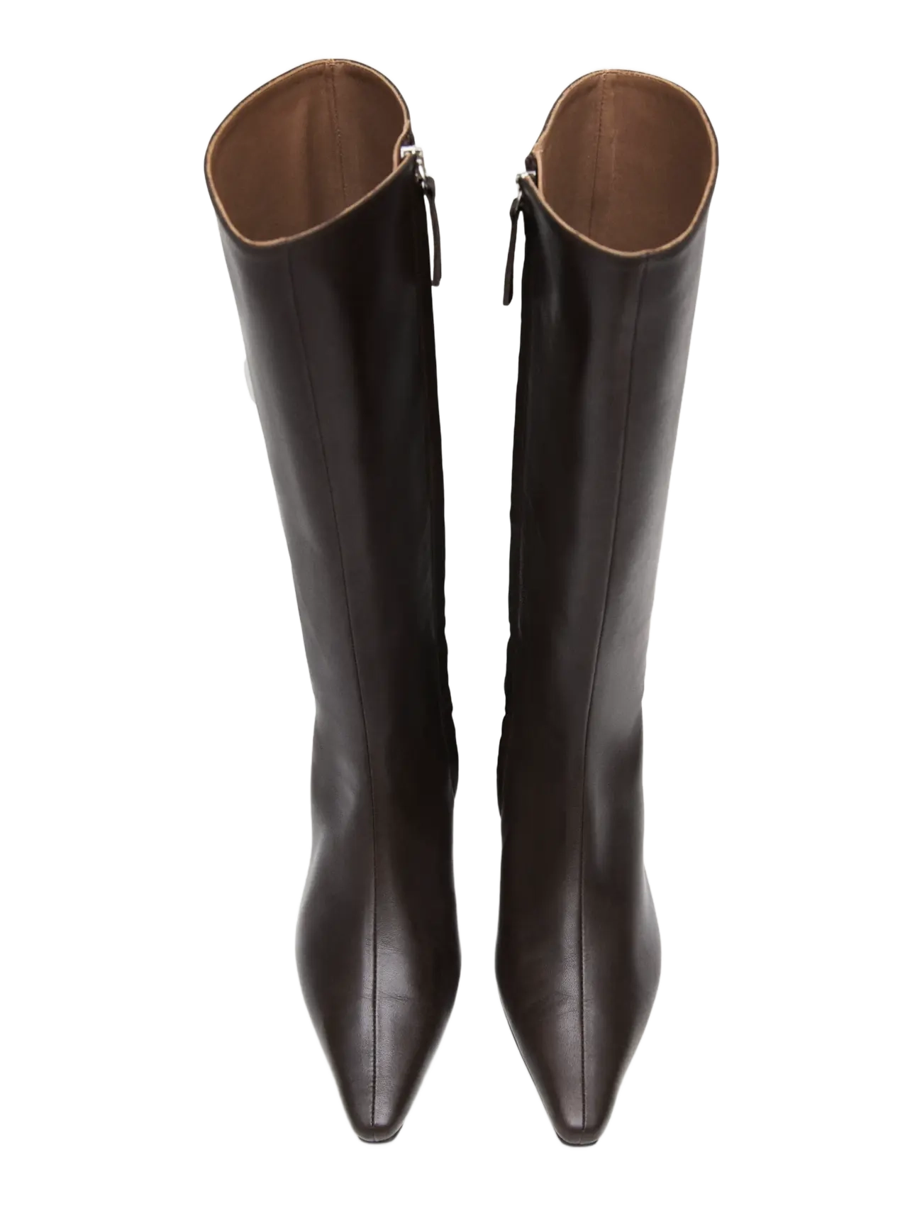 ALOHAS - Gema Brown Leather Boots - coffee brown - 1