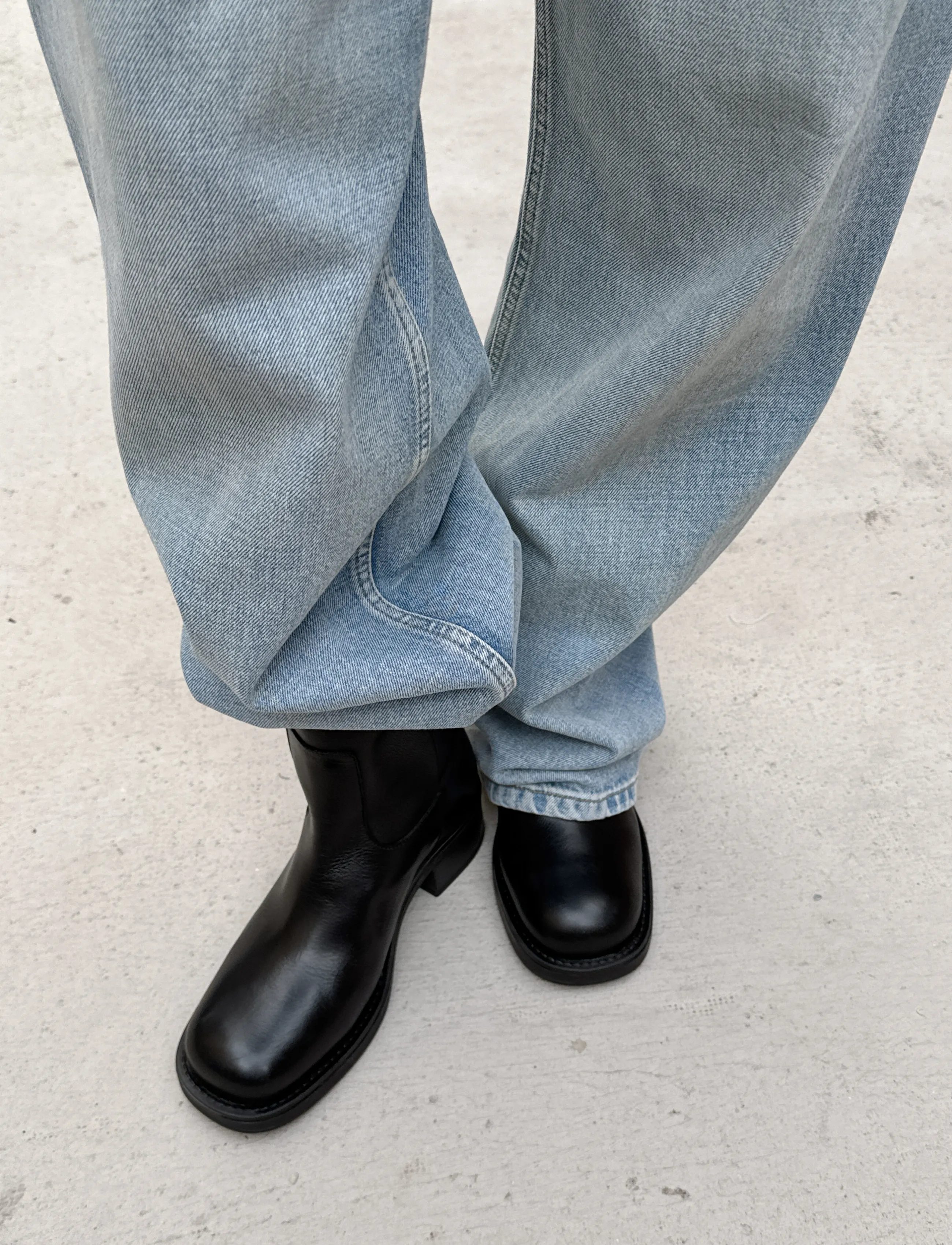 Rajan Vintage Effect Brown Leather Boots