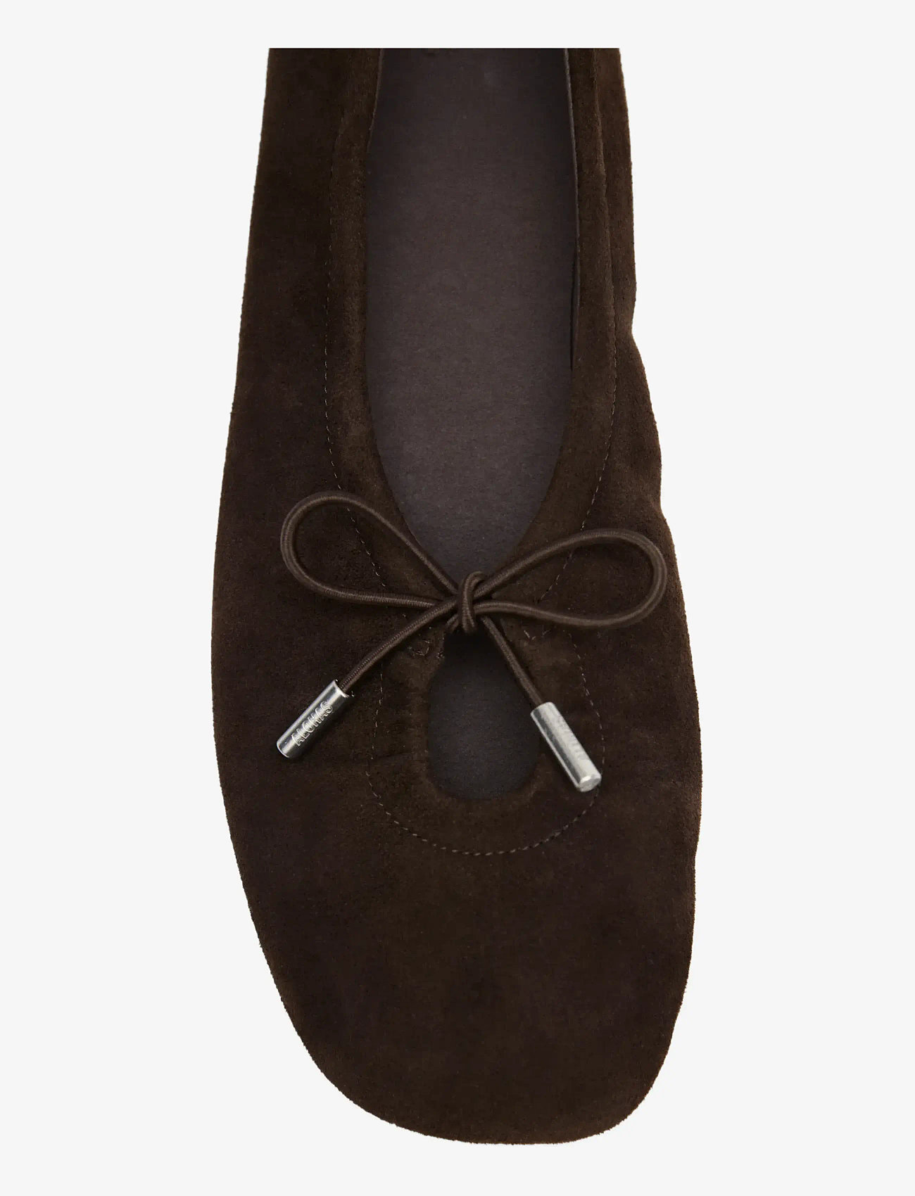 ALOHAS - Rosalind Recycled Brown Leather Ballet Flats - særlige begivenheder - brown - 2