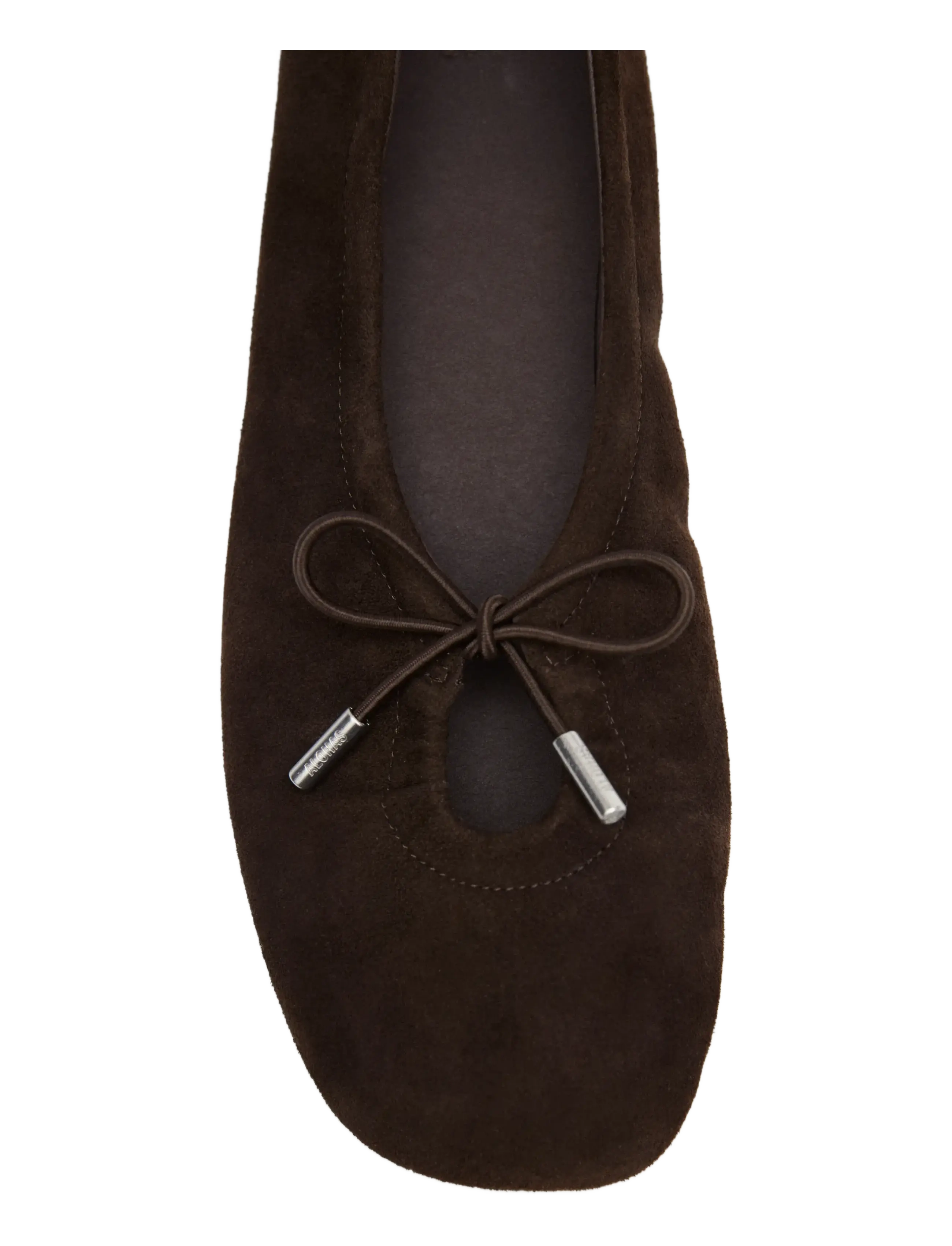 ALOHAS - Rosalind Recycled Brown Leather Ballet Flats - special occasions - brown - 2