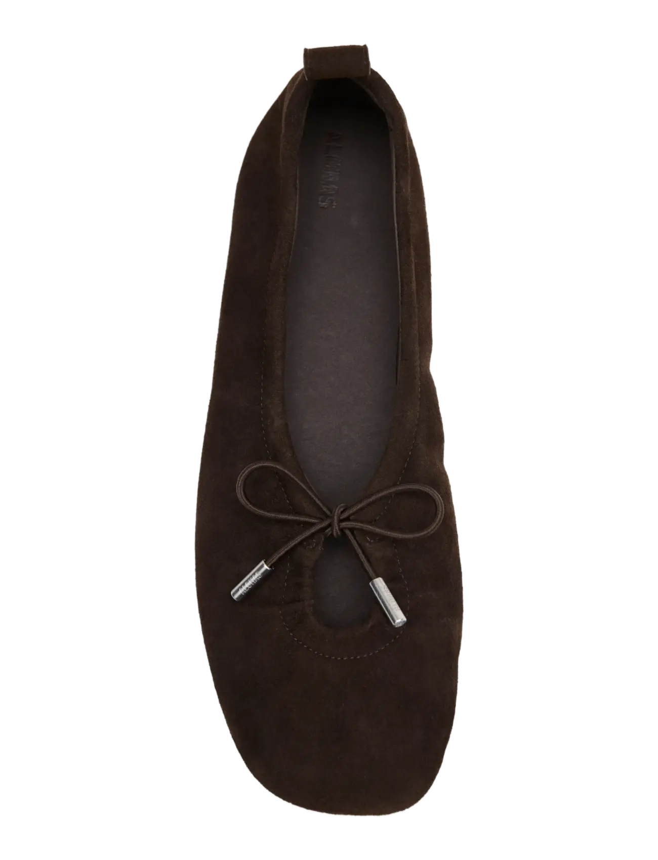 ALOHAS - Rosalind Recycled Brown Leather Ballet Flats - special occasions - brown - 4