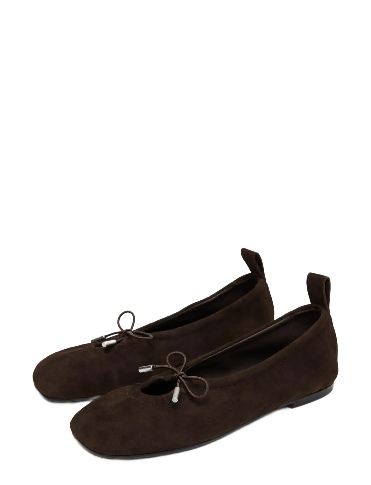 ALOHAS - Rosalind Recycled Brown Leather Ballet Flats - special occasions - brown - 5