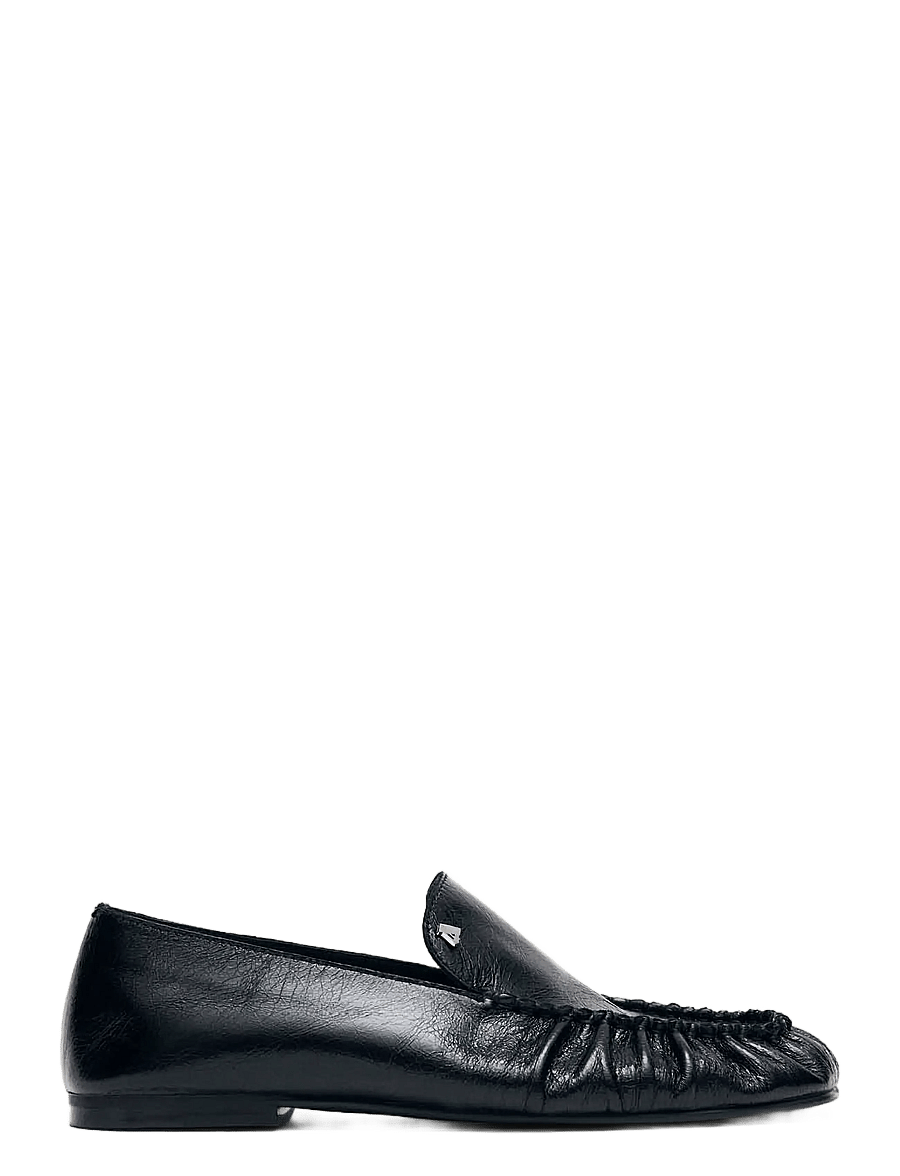 ALOHAS - Gabe Rift Black Leather Loafers - black - 2