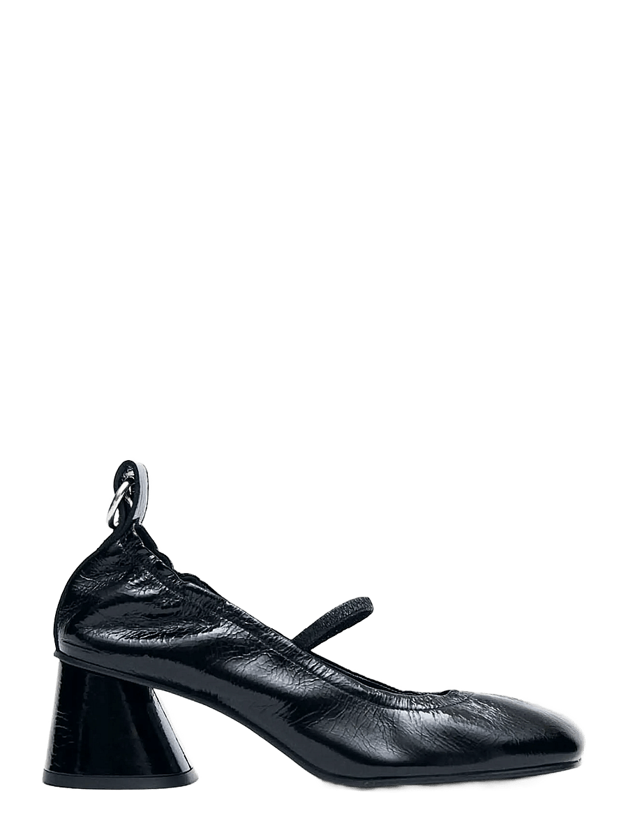 ALOHAS - Rhiane Patent Black Leather Pumps - black - 1