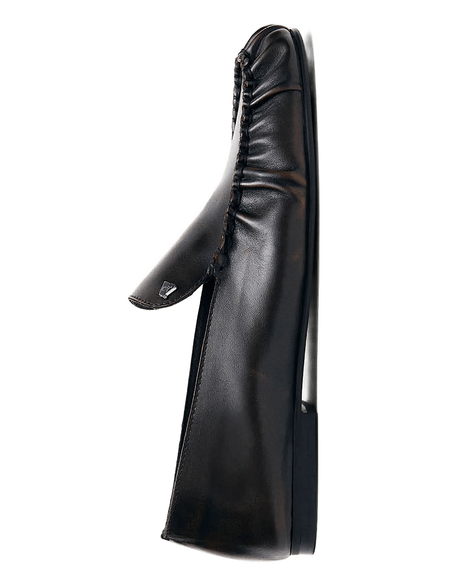 ALOHAS - Gabe Vintage Effect Leather Loafers - modetrends - cocoa brown - 3