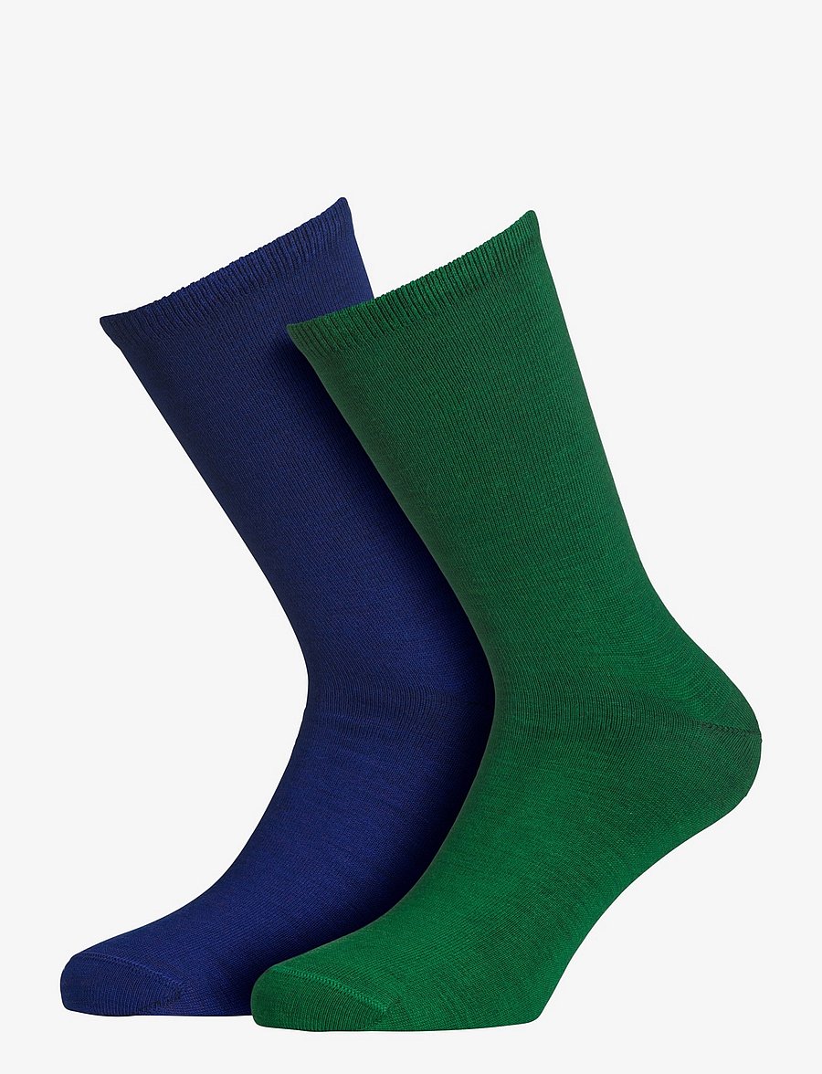 Alpacasocks&Co - Merino Lifestyle 2-pack - tennissocken - green-blue - 0