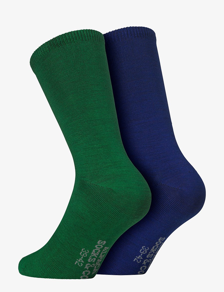 Alpacasocks&Co - Merino Lifestyle 2-pack - tennissocken - green-blue - 1