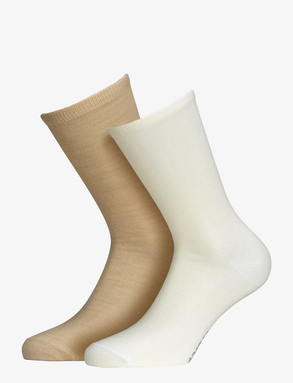 Alpacasocks&Co - Merino Lifestyle 2-pack - vanliga strumpor - white/cream - 0