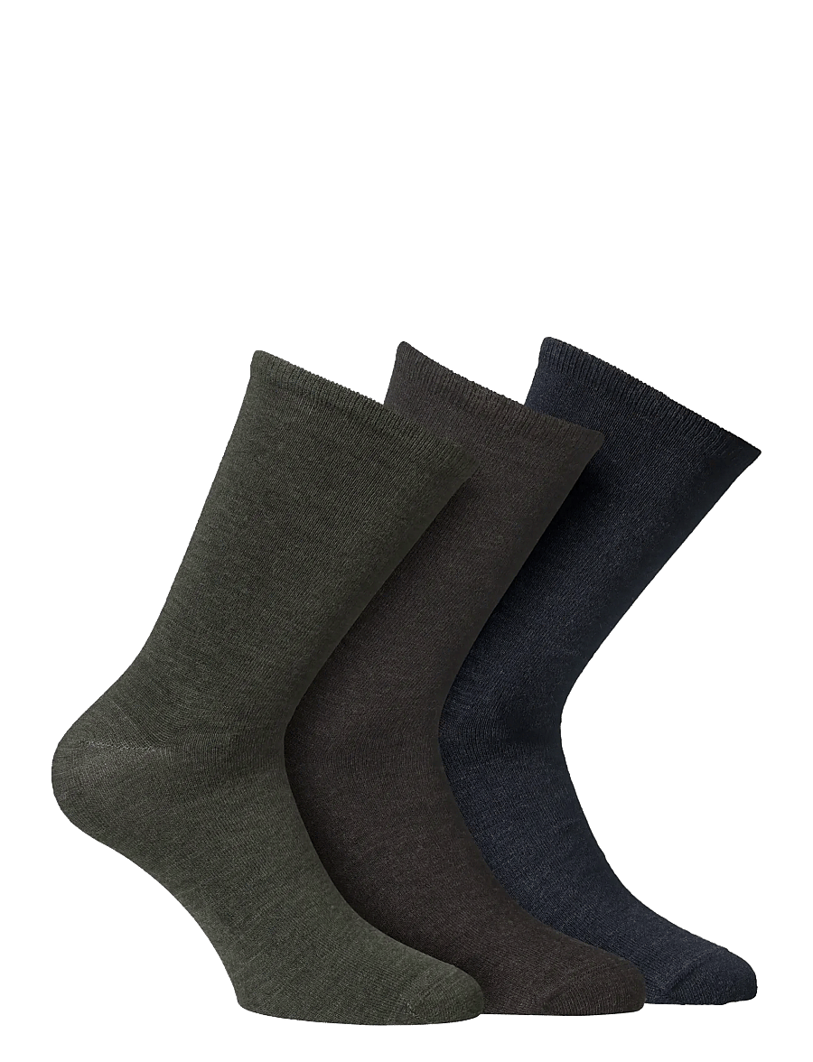 Alpacasocks&Co - Merino Lifestyle 3-pack - tennissocken - abisso/fondente/grigioverde - 0