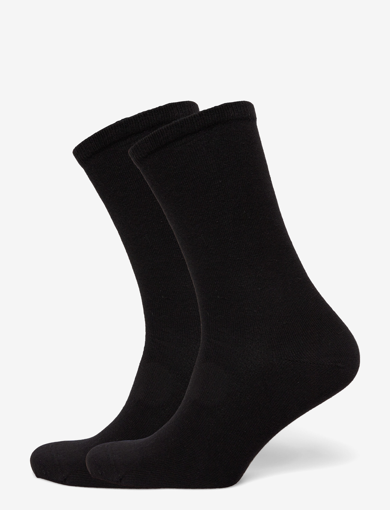 Alpacasocks&Co - Cotton Lifestyle 2-pack - crew-socken - nero - 0