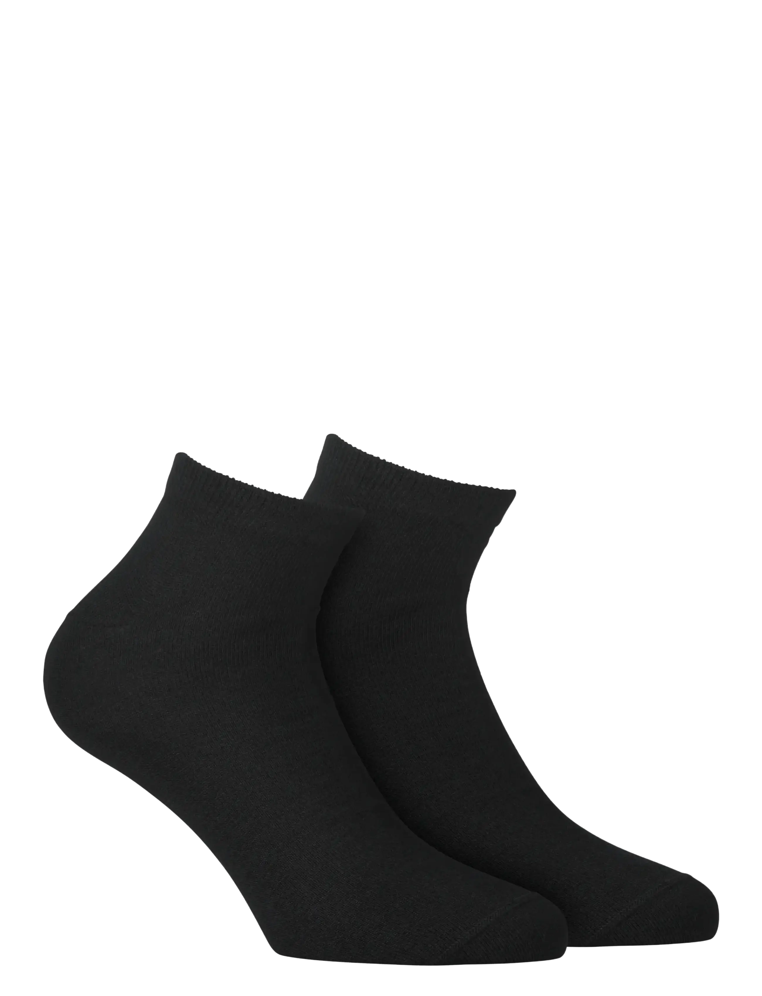 Alpacasocks&Co Knitted Merino Socks In 2-Pack, 36-39, Black, Sokker > Ankelstrømper, Herre