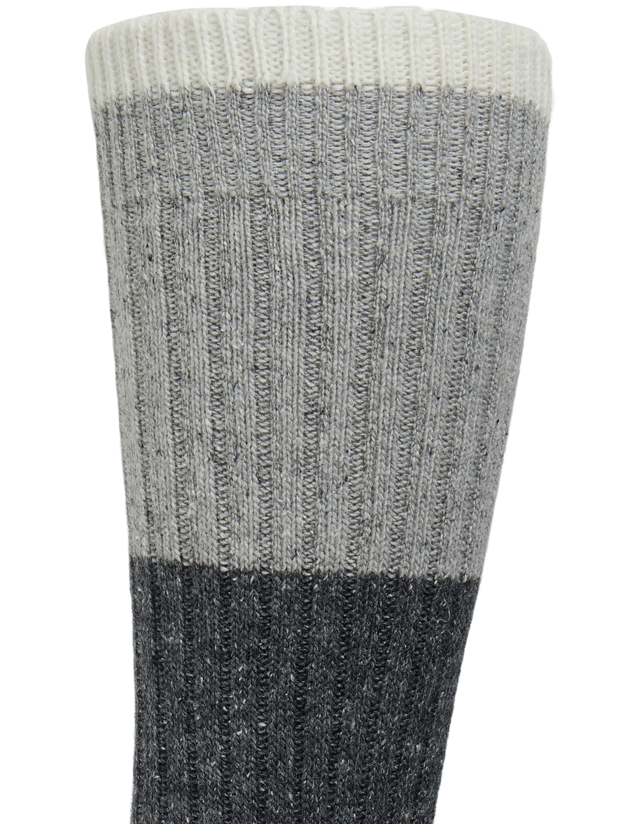 Alpacasocks&Co - Merino Block 1-pack - klassikalised sokid - latte, light grey, steel grey, nero - 2