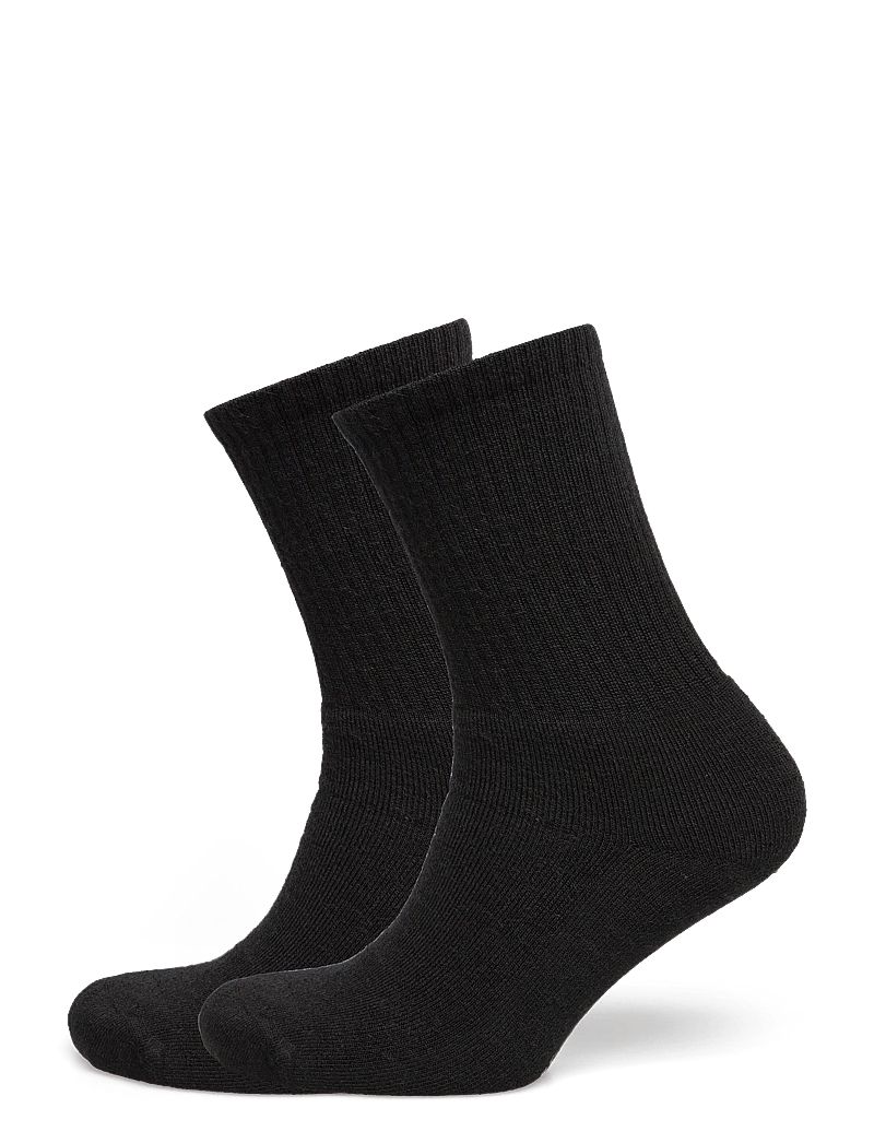 Alpacasocks&Co - Merino Casual 2-pack - urheilusukat - black - 0