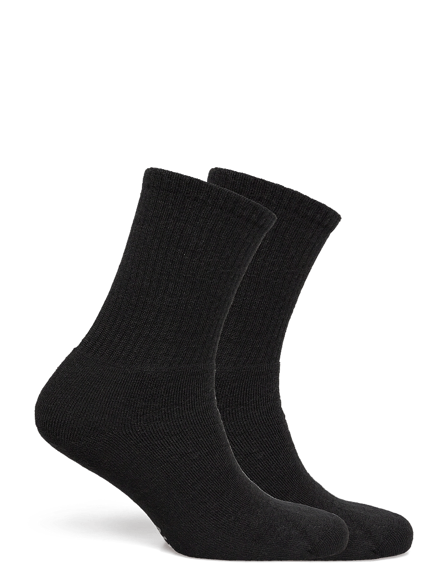 Alpacasocks&Co - Merino Casual 2-pack - sokker - black - 1
